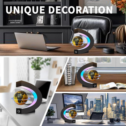 Magnetic Levitating Floating Globe with LED Lights, Cool Tech Gadgets Gifts World Globe Lamp for Men Father Teenage Boys Girls, Birthday Gifts Office Home Desk Decor Display
