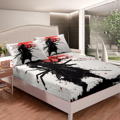 Drum Kit Fitted Sheet,Full Size Rock Music Collections Musical Instruments Theme,Soft Decorative Fabric Bedding Deep Pocket for Children Teens Young Boys Girls,with 2 Pillowcases