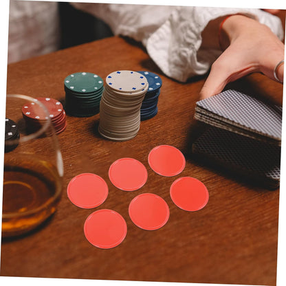Kisangel Colorful Disc Teaching Chip Educational Board Games Math Teaching Aid Party Game Marker Learning Game