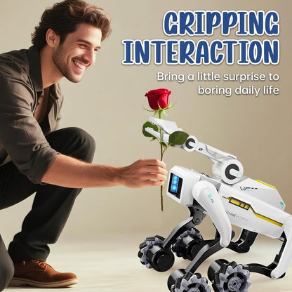 Smart Robot Dog - Interactive STEM Pet with Voice Control, 30+ Actions & APP Programming, Durable Design for Kids Age 6+ (Compatible with iOS/Android)