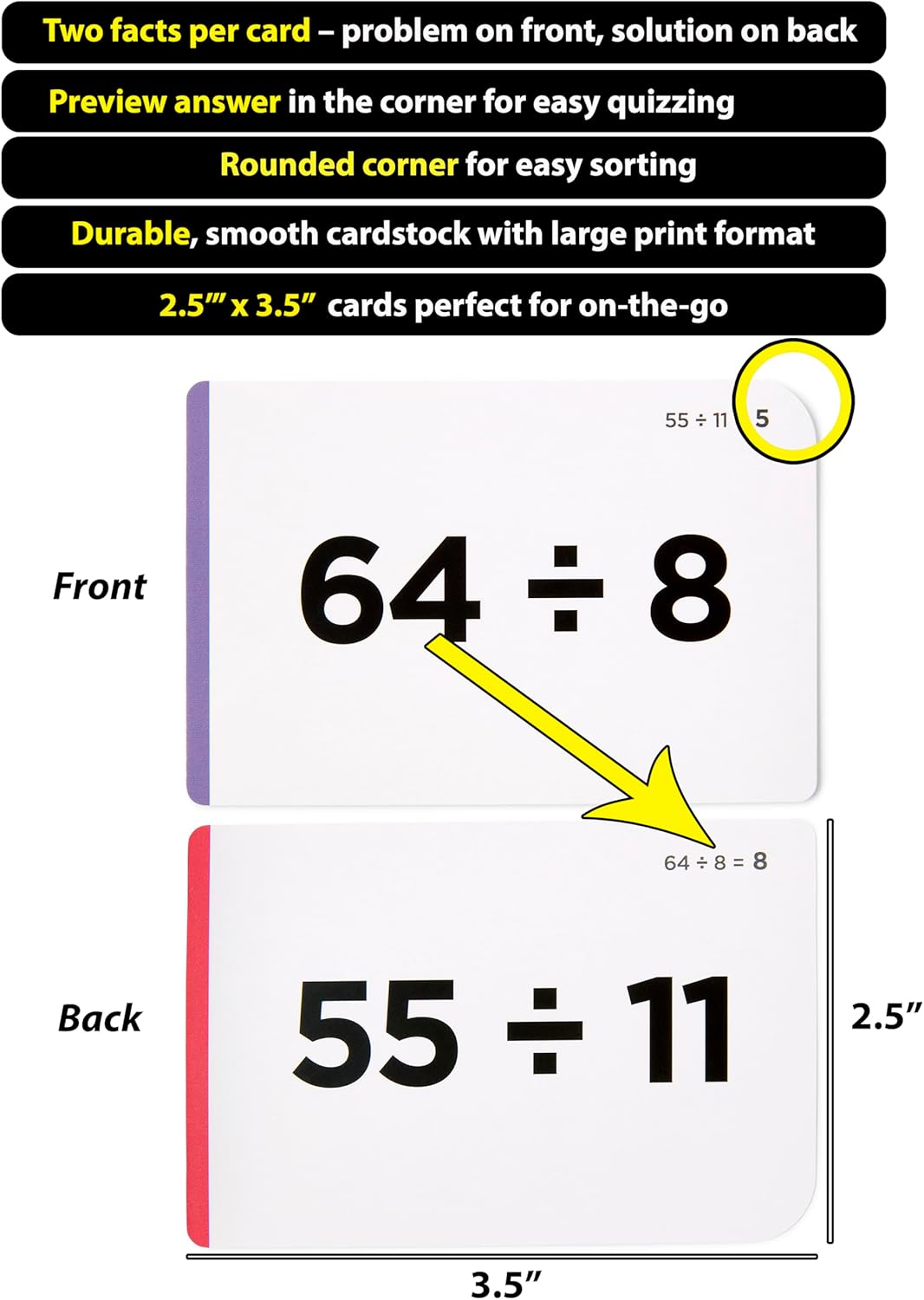 Think Tank Scholar Multiplication Flash Cards (150 Facts) Times Tables Flashcards - All Facts 1-12 for Kids in 3rd, 4th, 5th, 6th Grade - 6 Math Games & Teaching Methods for Classroom/Homeschool