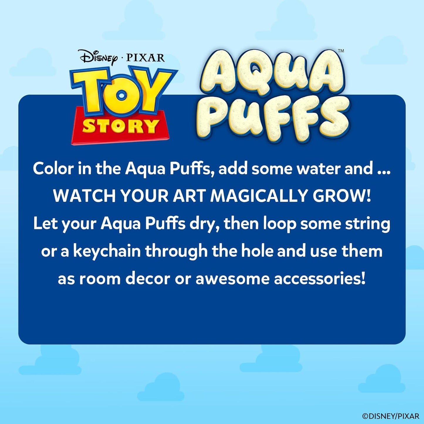 Skillmatics Aqua Puffs - 3D Art Kit, Animals, Mess-Free Paint by Number Craft for Kids, DIY Color Activity, Screen-Free Entertainment, Travel & Creative Gift for Girls & Boys Ages 4, 5, 6, 7, 8, 9, 10