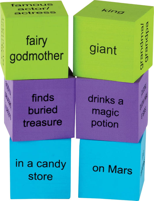 Teacher Created Resources Foam Story Starter Cubes (20641)