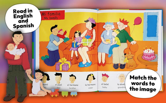My First 100 Words - Mis Primeras 100 Palabras - English / Spanish First Words Bilingual Book, Ages 1-7 (en español)