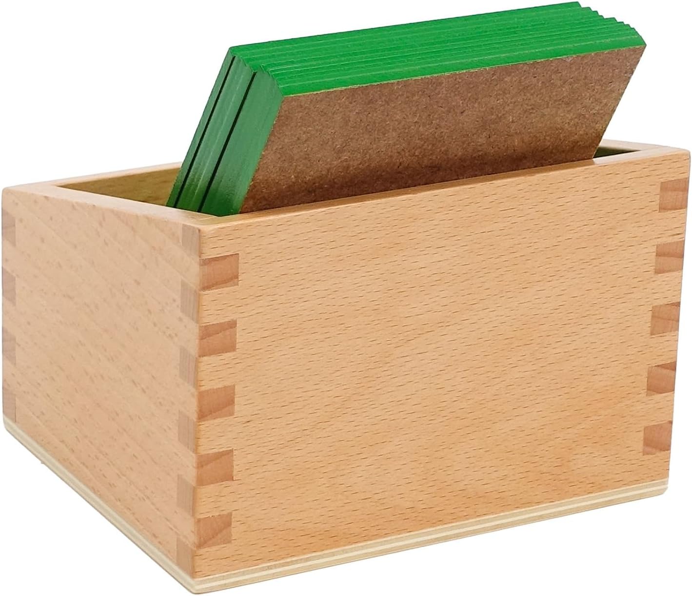 Hidoggy Montessori Sandpaper Numbers 0-9 Cards with Box Sandpaper Numerals for Toddlers Kids