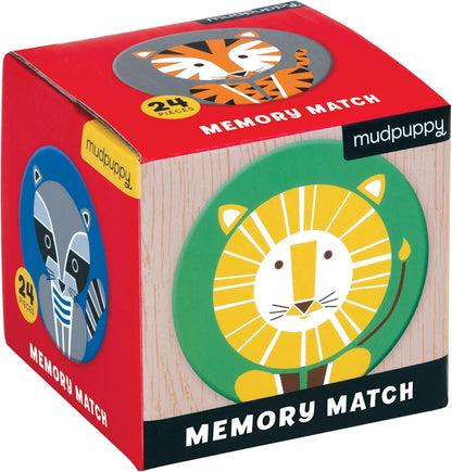 Mudpuppy Unicorn Magic Mini Memory Matching Game – Memory Game for Kids Ages 3 and Up, Makes A Great Gift Idea, 2.75” Mini Storage Cube Is Ideal for On-The-Go Fun