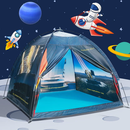 Mnagant James Webb Space Telescope Kids Play Tent Indoor & Outdoor for Boys and Girls(61" x 61" x 45")