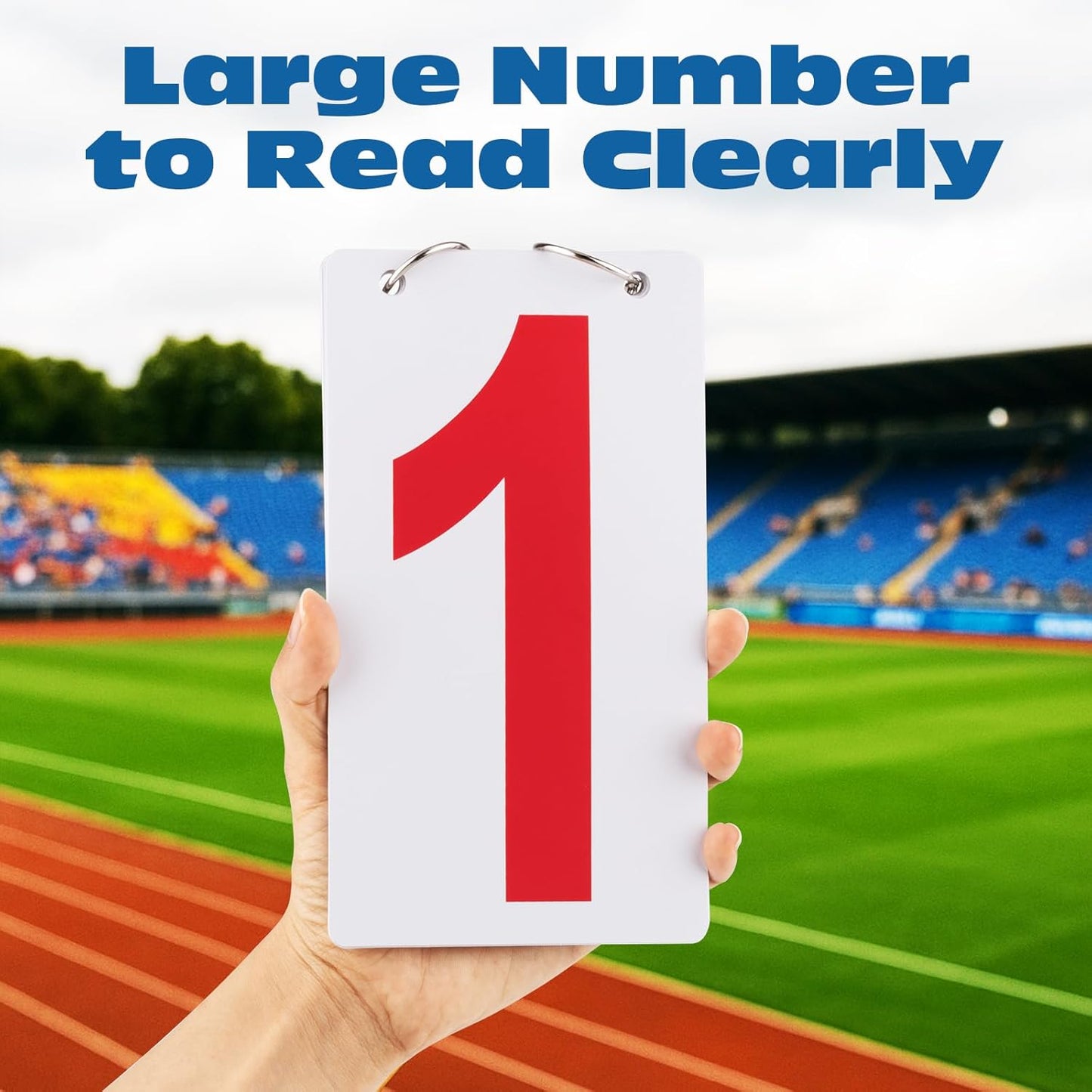GOGO Score Number Card, 4 x 7 Inch Double Sides 0-9, Replacement Cards, Price/Set