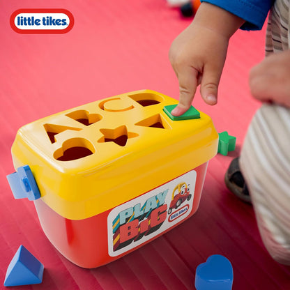 Lollipop Educational Toddlers Little Tikes Shape Sorter - Shapes and Letters - Big Play for Learning - Easy Storage 8 Shapes and Letter Sorter Great for Kids 10 Months+