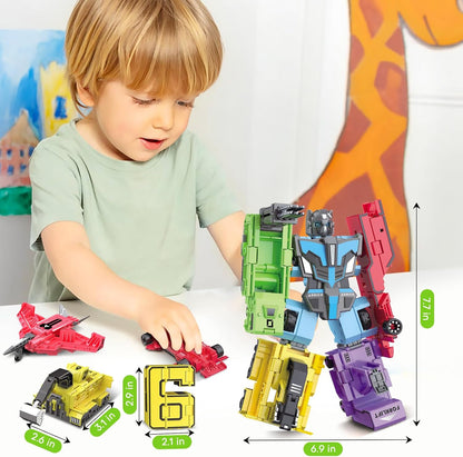 5 in 1 STEM RC Robot Building Kit, 673PCS Remote & App Controlled Jets Building Blocks Set, Robotic Technic Creative Toys, DIY Build Learning for Boys Girls Age 6 7 8 9 10 11 12