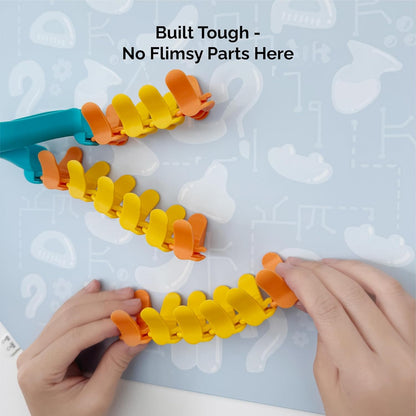 Oribel VertiPlay Magnetic Marble Run | Builder Set STEM Toy | Creative Free Play Construction Kit for Kids | Works on Fridges, Lockers & Metal Surfaces (Ages 5+) Builder Set (75)