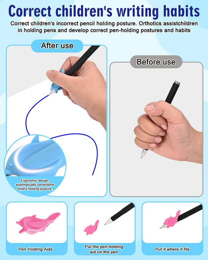 Magic Grooved Writing Practice for Kids - Grooved Writing Books for Kids 3-5 - Handwriting Practice Workbooks for Kids 8-10 - Preschool Tracing Books