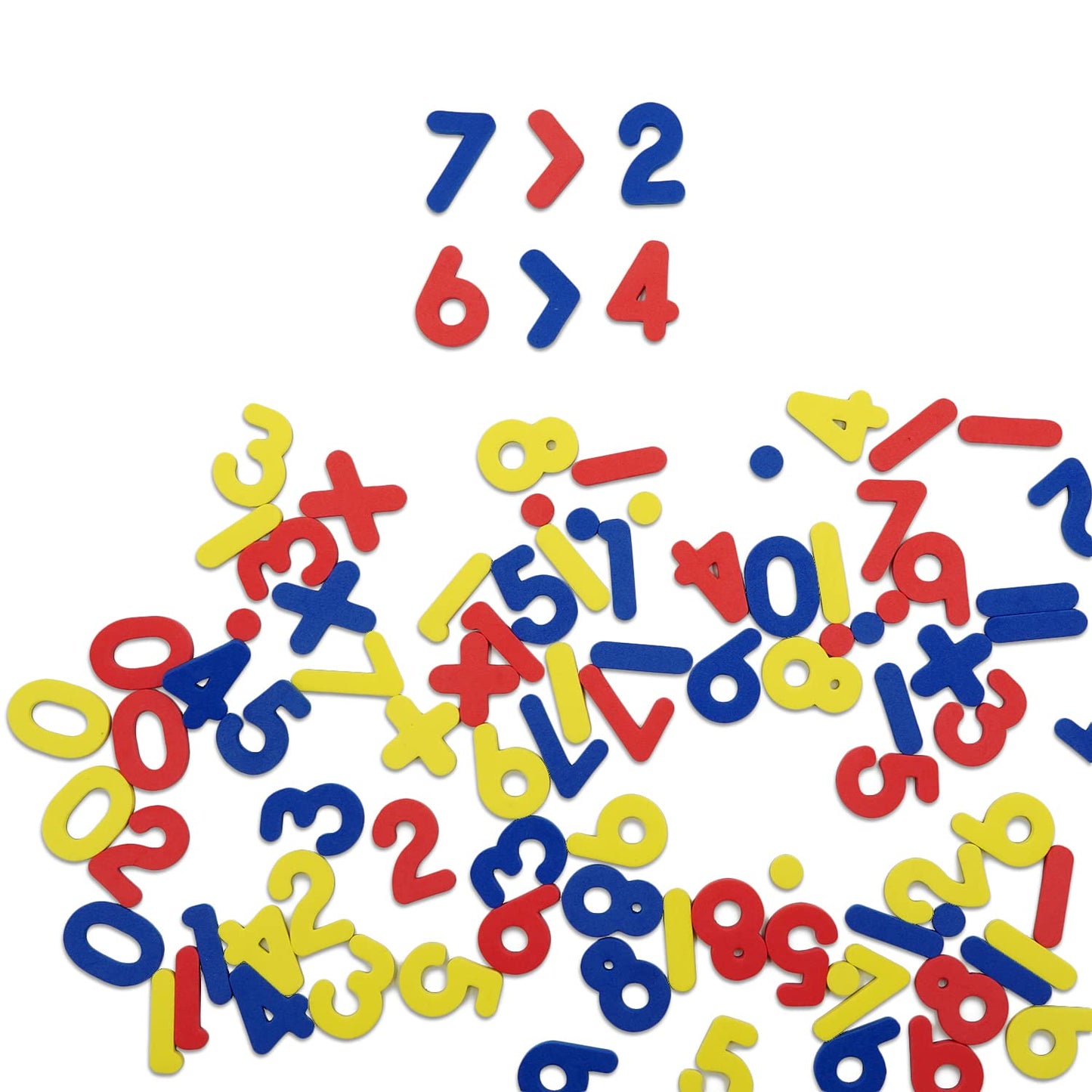 SpriteGru 102pcs Magnetic Numbers for Basic Math Mathematics Education