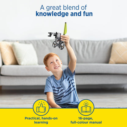 Thames & Kosmos Solar-Powered Rovers STEM Experiment Kit | Build 5 Vehicles & Devices Powered by The Sun | Solar Energy Actvities for Ages 8+