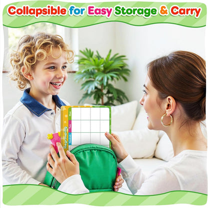 12 Pack Place Value Chart Dry Erase Flash Cards, 9" x 12" Small White Board Addition and Subtraction Math Manipulatives 1st 2nd 3rd Grade Classroom Teacher Homeschool Supplies Essential
