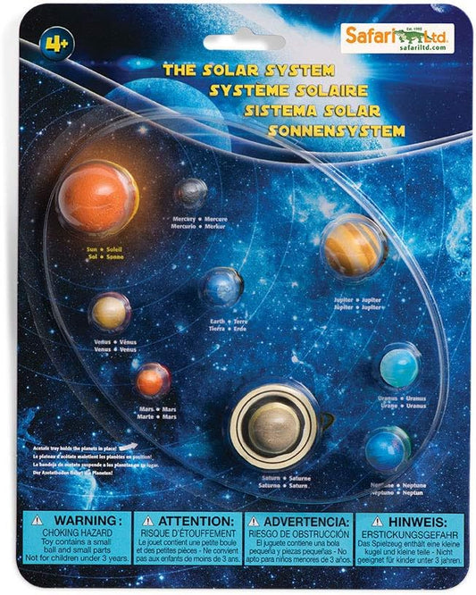 Safari Ltd. The Solar System Set - Educational Space Toys for Astronomy Learning, Boys, Girls & Kids Ages 4+