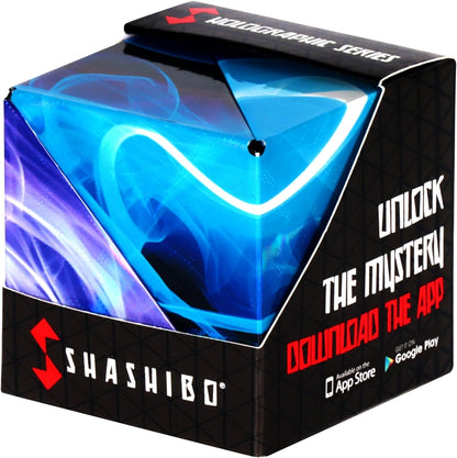 Shashibo Shape Shifting Box - Award-Winning STEM Fidget Toy with Ultra Strong Magnets - Puzzle Cube Transforms Into 100+ Shapes, Perfect Sensory Gift for Kids, Teens, and Adults (Cosmos)