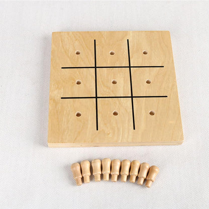 Montessori Two-Finger Grab Peg Board, Fine Motor Skill Development Toy for Toddlers