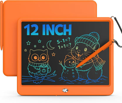 Bravokids Toys for 3-6 Years Old Girls Boys, LCD Writing Tablet 10 Inch Doodle Board, Electronic Drawing Pads, Educational Birthday Gift for 3 4 5 6 7 8 Years Old Kids Toddler (Blue)