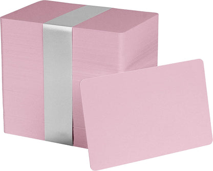 Pack of 100 Premium Yellow Gold CR80 PVC Cards | 30 mil by easyIDea