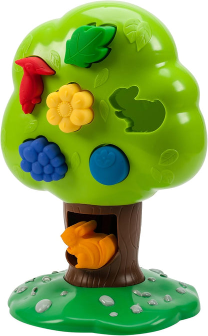 Educational Insights Bright Basics Sorting Tree, Shape Sorter, Matching Activity, Toddler Toys, Ages 2+
