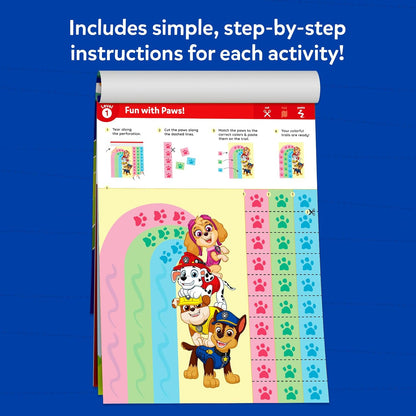 Skillmatics Scissor Skills Activity Book - Snip Snip, 25 Cutting Activities for Preschoolers, Felt Craft Kit, 2 Child-Safe Scissors, Fine Motor Skills, Screen-Free Fun, Gifts for Kids Ages 3-7