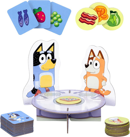 Bluey Shopping List Game, Join Bluey, Bingo, Bandit & Chilli On A Fun Supermarket Adventure, Race to Fill Your Trolley in This Fun Memory and Matching Game, for Ages 3+, 2-4 Players