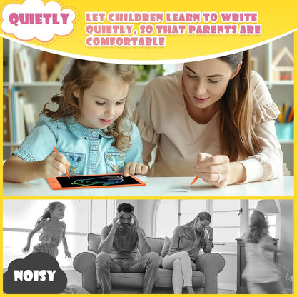EooCoo Toddler Boy Toys, Kids Gifts, 10 Inch LCD Writing Tablet, Drawing Pad, No Mess Coloring Books for Kids, Travel Games, Gifts for Boys 4-6, Educational Toys for 3 4 5 6 7 Years Old Boys and Girls