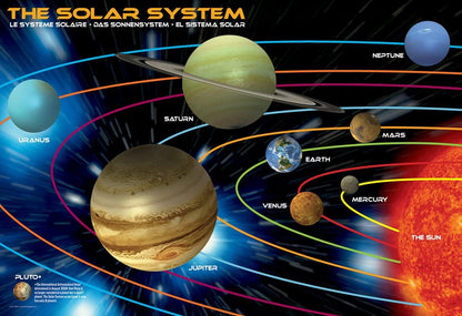 The Solar System 100 Piece Jigsaw Puzzle - Colors A