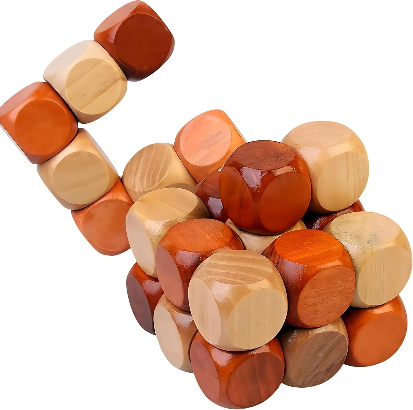 MAGIKON Brain Teaser Cube Puzzle Toy (Snake Cube)…