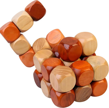 MAGIKON Brain Teaser Cube Puzzle Toy (Snake Cube)…