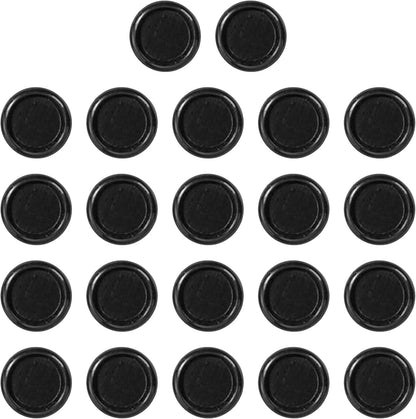 Levenger Circa Discs Binder Rings for Discbound Notebooks System, 22 Pack, Black, 2-Inch