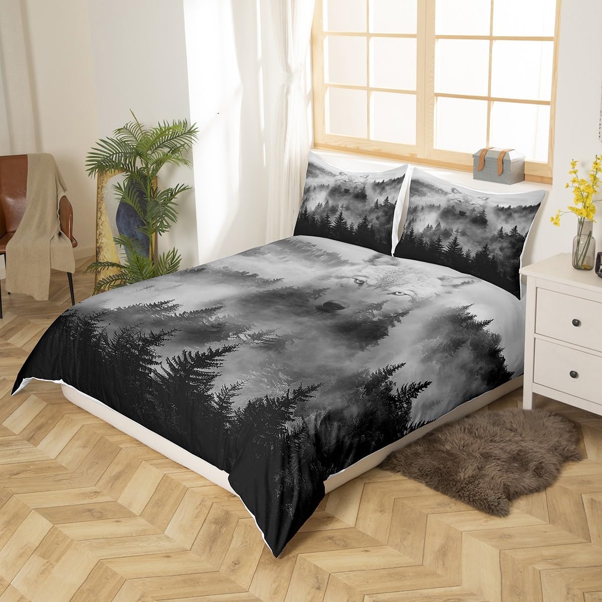 Drum Kit Duvet Cover,Kids Musical Instruments Bedding Set,Rock Music Comforter Cover for Boys Girls Room Decor,Neon Lighting Lightweight Bedspread Cover Twin Size with 1 Pillow Case(No Comforter)