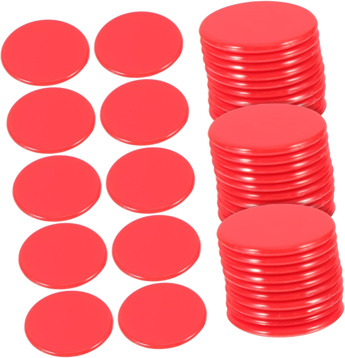 TOYANDONA Bingo Chips Counting for Games Bingo Markers for Math Learning and Counting Activities Sturdy Game