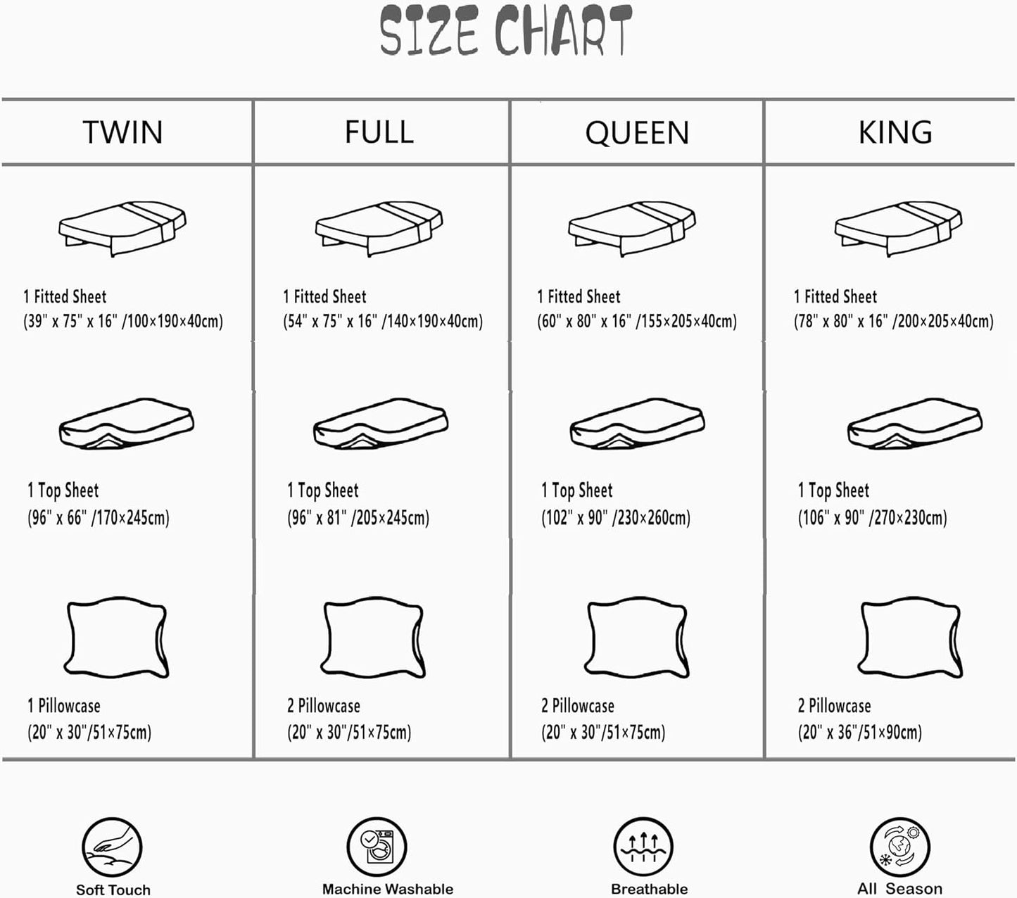 Erosebridal Science Theme Bed Sheets Set Full Size for Boys Girls Chemistry Periodic Table Print Sheet Set Chemical Subject Theme Sheets Teens Kids Math Science Atyle Fitted Sheet 4 Pcs