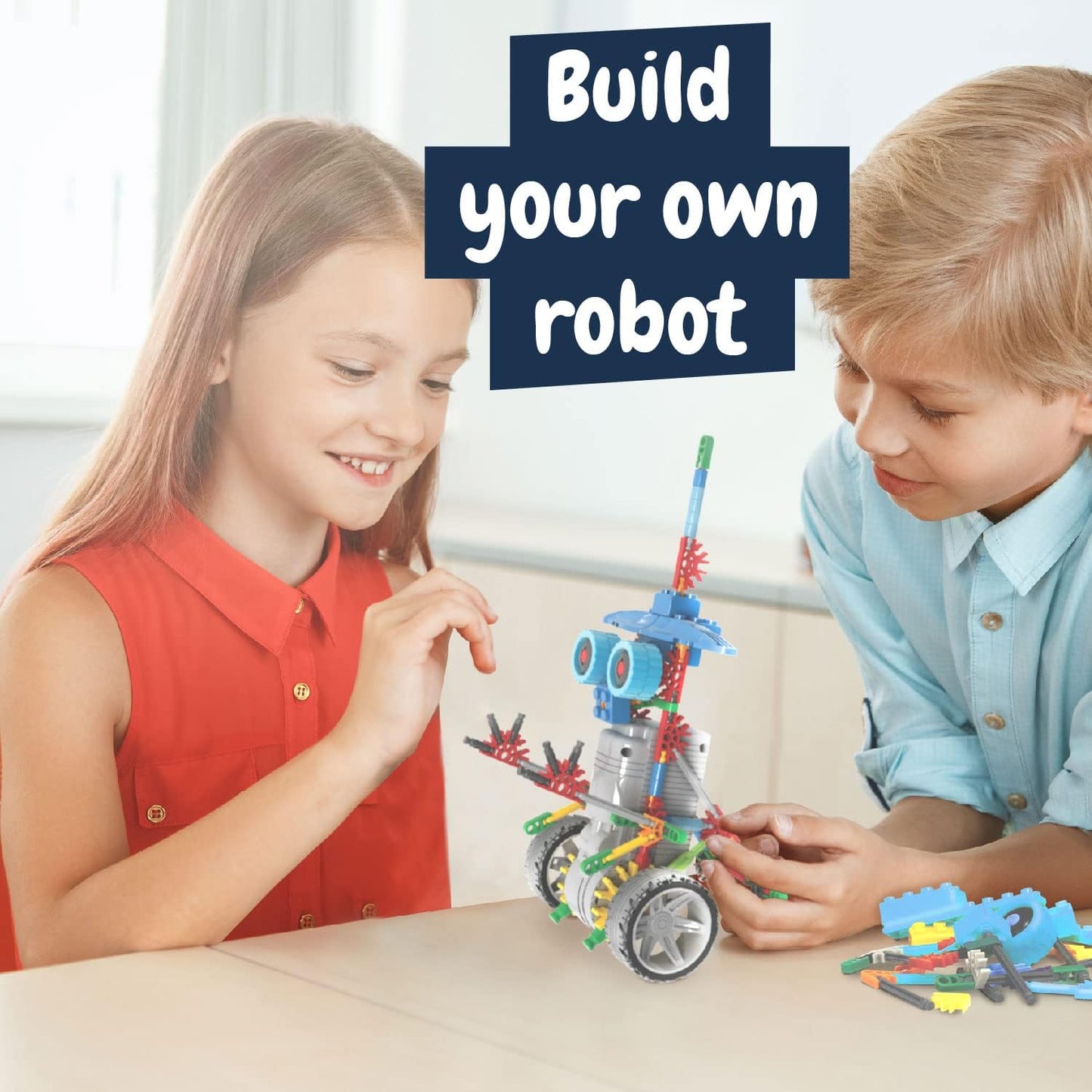 Science4you Robotics Betabot - Stem Robotics Kit for Kids 8-12+, 126 Pieces Included, Robot Building Kit for Kids, Robot Toys, Game, Gift for Boys and Girls Ages 8 9 10 11 12+