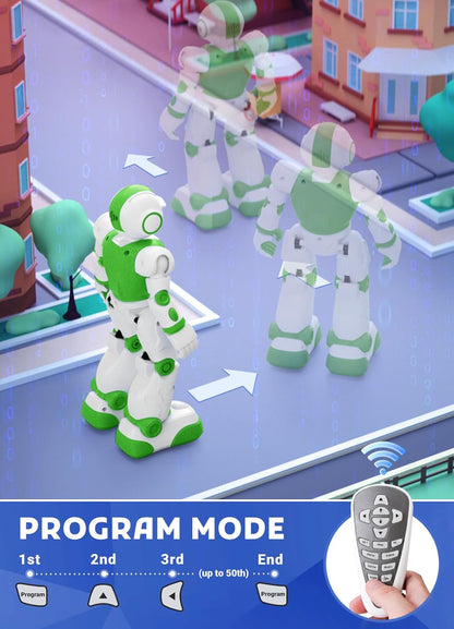 Robot Toys for Kids,Programmable Remote Control Smart Walking Dancing Robot Toy with Gesture & Sensing for Age 4 5 6 7 8 9 10 Year Old Boys for Birthday Present