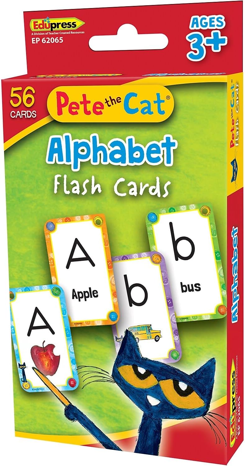 Pete The Cat® Alphabet Flash Cards (EP62065)