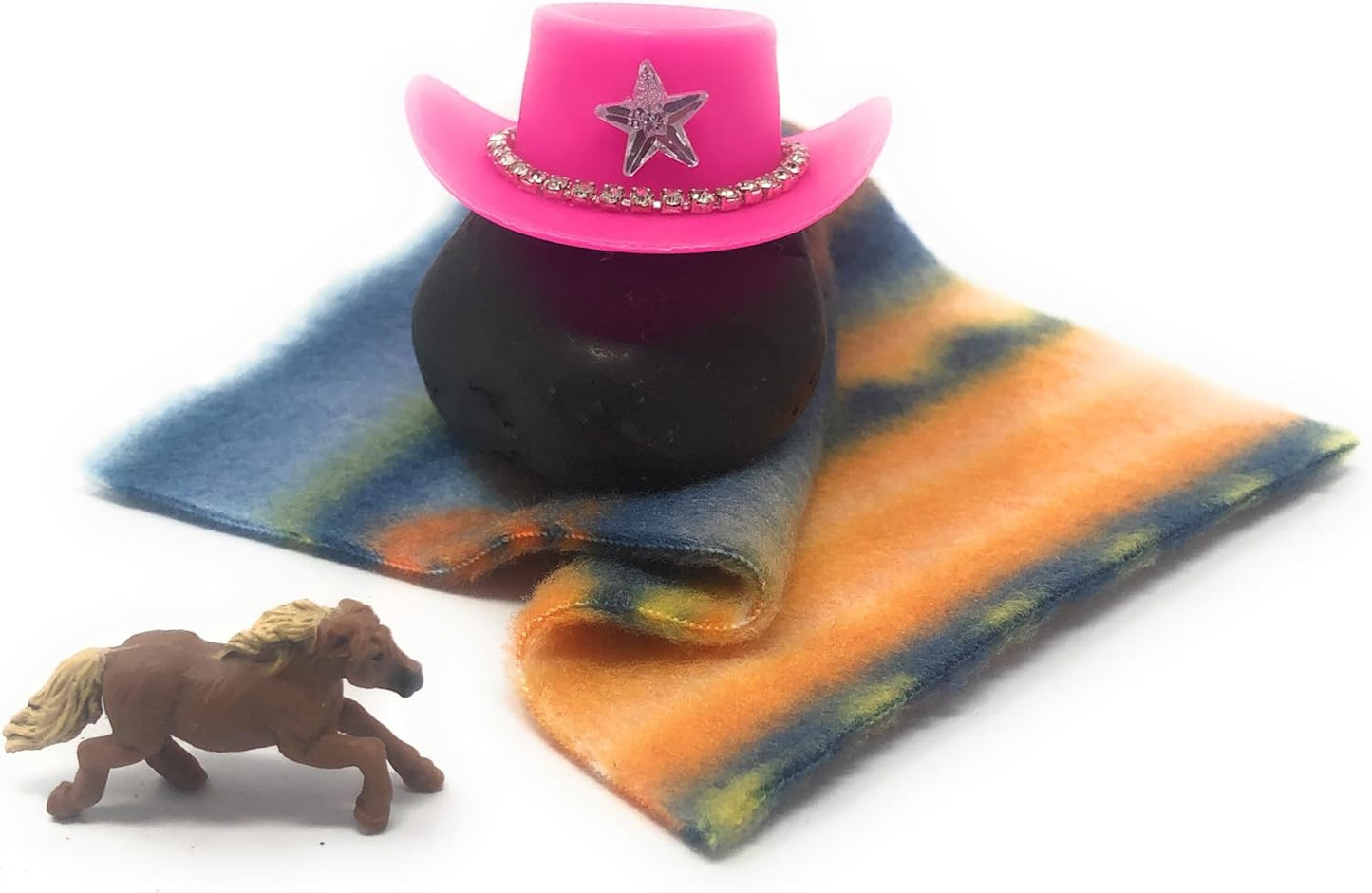 Rock Pet Adoption Kit Funny Novelty Gag Gift (Green Eyes)