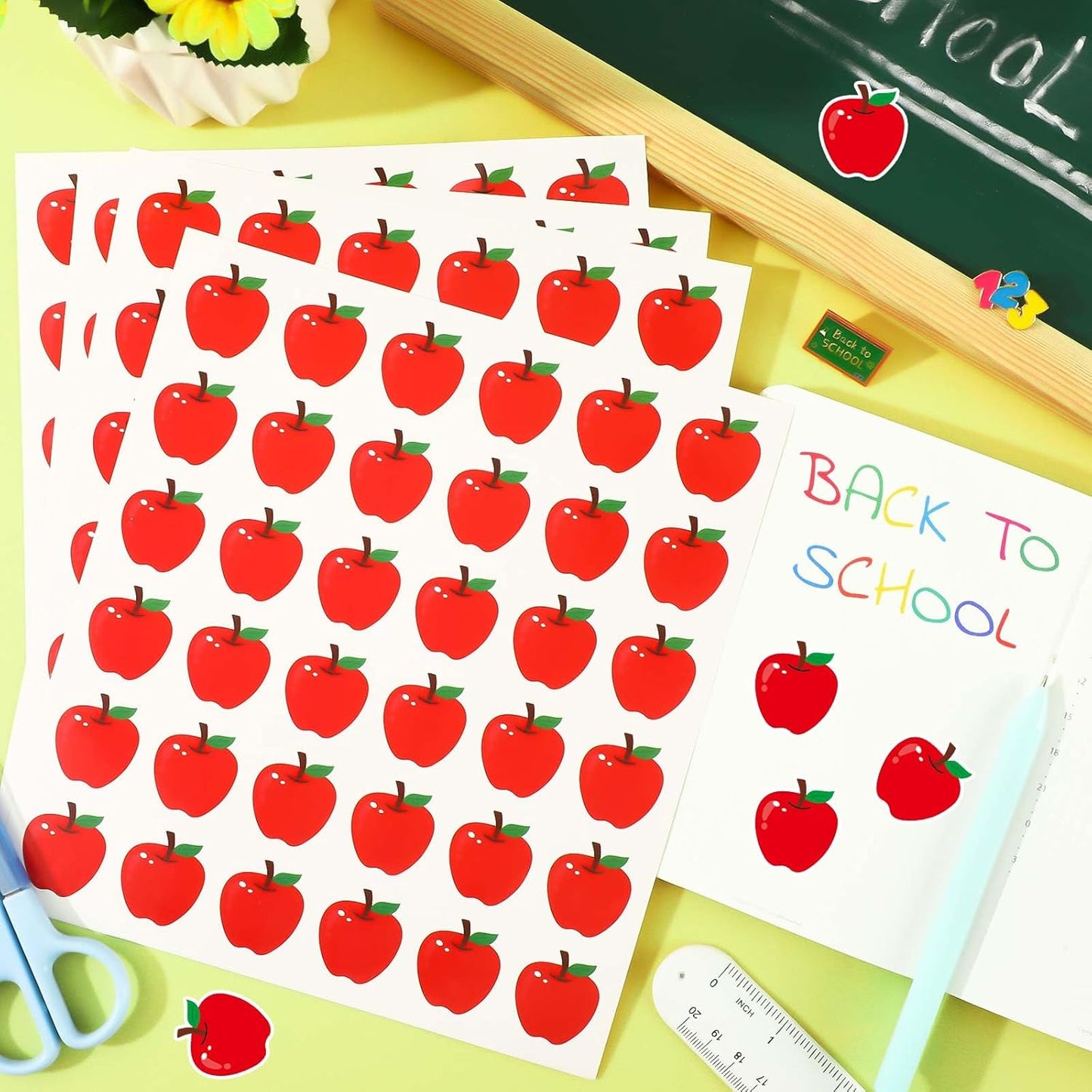 JULMELON 672 PCS Valentines Day Heart Stickers for Kids Conversation Heart Stickers Removable Labels Cards for Candy Envelopes Gifts Classroom Valentine’s Day Party Decorations