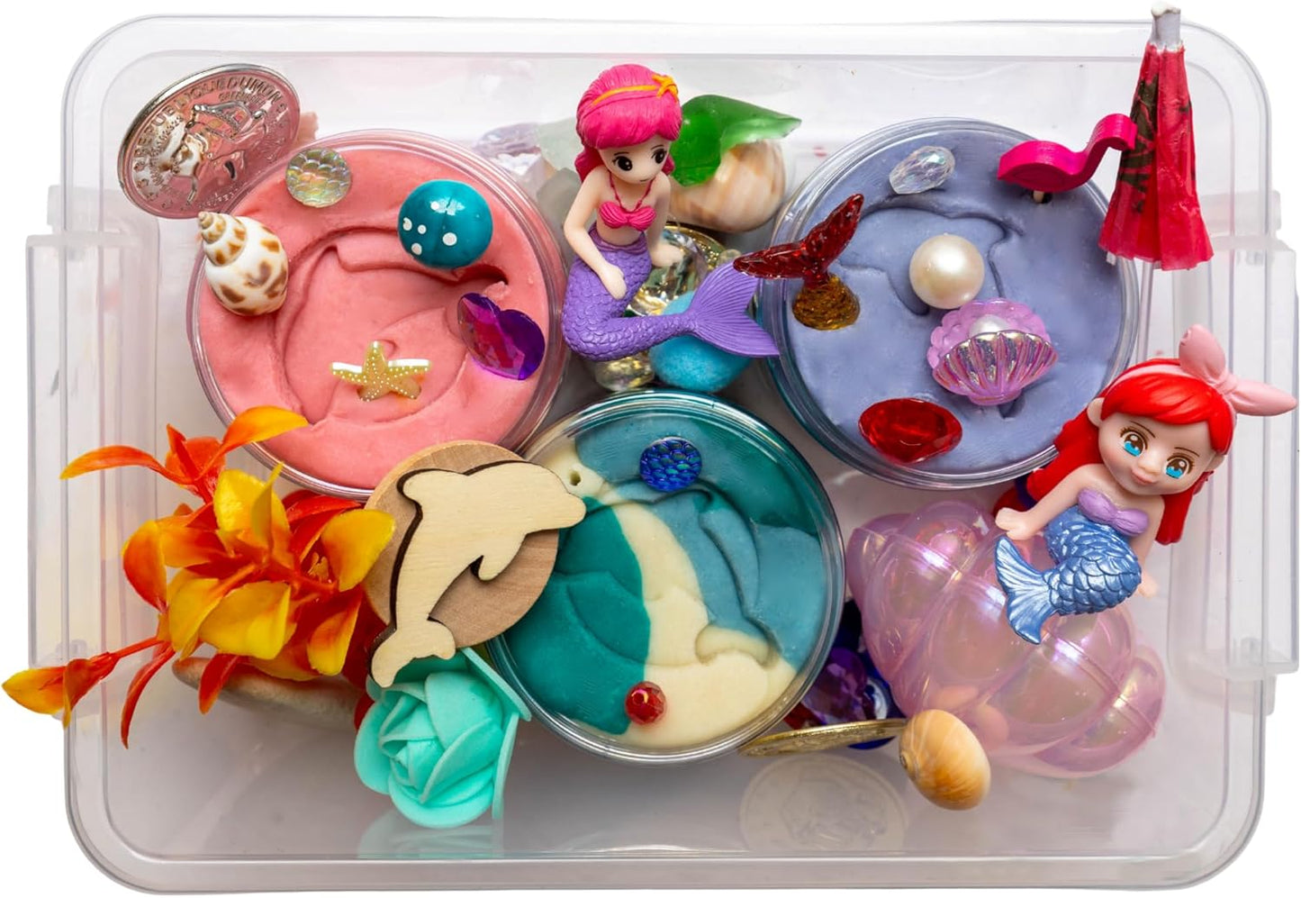 Play Dough Kit, Sensory Kit,Non-Toxic PlayDough, Sensory Motor Aids Gift for Kids, Sensory Play Set, Fine Motor Activity (Dinosaur Play Dough Kit)