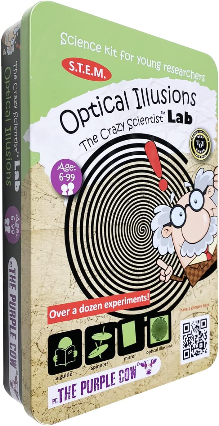 The Purple Cow- The Crazy Scientist Crystal Craze Experiment Stem Education Science Kit for Kids Boys & Girls Aged 10+