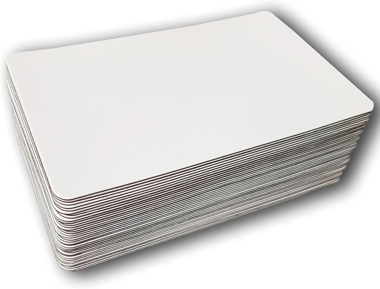 IMAGAME Dry Erase Magnets, Blank Magnetic Dry Erase Labels, 36-Pack, Erasable Magnets for Whiteboard, Multipurpose White Magnetic Labels to Write On for Classroom, Home, Education, Office, 3" x 5"