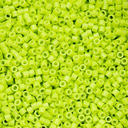 John Bead 25g Cylin Beads Opaque Turquoise Green 11/0 Glass Cylindrical Seed Beads for Jewelry Bracelets Necklaces Earrings Making Embroidery