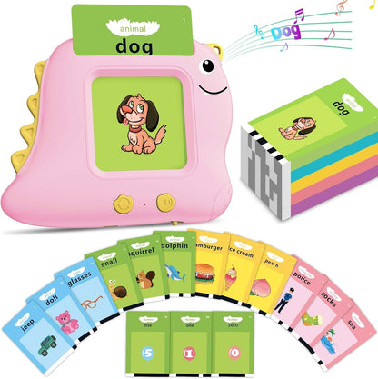 Alotwan Toddler Toys Talking Flash Cards with 510 Sight Words, Montessori Learning Toys for Toddler 1-3 2-4, Autism Sensory Speech Therapy for Boys Girls 2 3 4 5 6 Year Old Kids Gifts