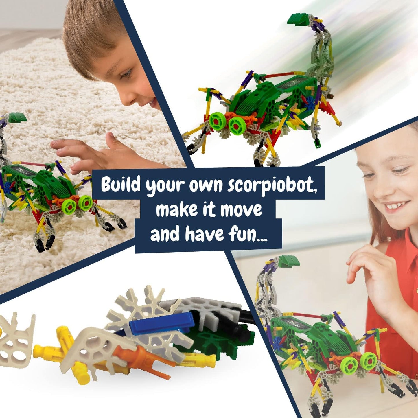 Science4you Robotics Betabot - Stem Robotics Kit for Kids 8-12+, 126 Pieces Included, Robot Building Kit for Kids, Robot Toys, Game, Gift for Boys and Girls Ages 8 9 10 11 12+