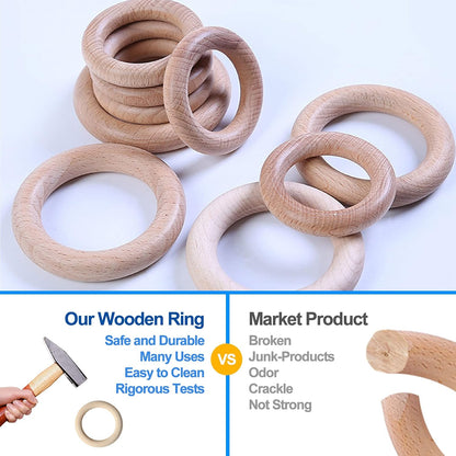 Baby Teething Toys Teething Rings Silicone Teethers for Babies 6-12 Months Baby Rattles & Plush Rings Sensory Toys for Soothing Sore Gums for Newborn Infant Essentials (Animals)