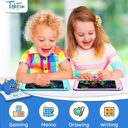 Birthday Gifts for Kids, 10inch LCD Writing Tablet Doodle Board, Mess Free Coloring Drawing Pad,Toddler Travel Toys, 3 4 5 6 7 8 Year Old Girl Birthday Gift, Christmas Easter Toys