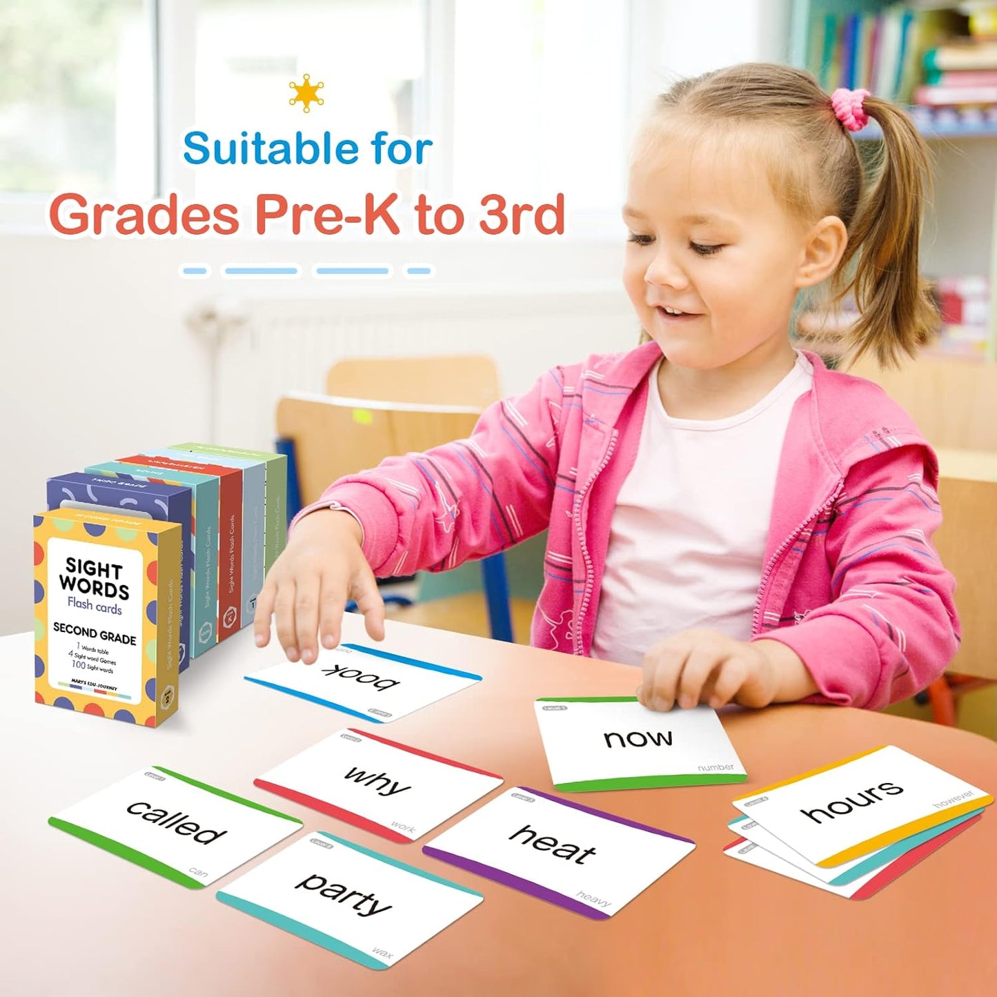 SpringFlower 712 Sight Words Flash Card,600 Dolch & Fry High Frequency Sight Word,112 Phonic Flash Cards for Kindergarten Homeschool Supplies Games for Kids Pre-K, Kindergarten, 1st, 2nd, 3rd Grade