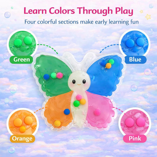 Sean's Choice Color Sorting Toys for Toddlers, Roadtrip Travel Essenstial Fine Motor Autism Fidget Preschool Classroom Activities for Kids Easter Basket Stuffer (Dog)